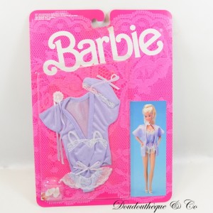 Barbie Clothing Mattel Lingerie De Barbie Fancy Frills Clothes Vintage Ref 3180 1986