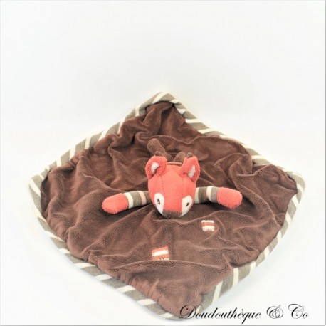 Jumpy Eichhörnchen Flache Kuscheldecke BUKOWSKI Patch Braun Orange 29 cm