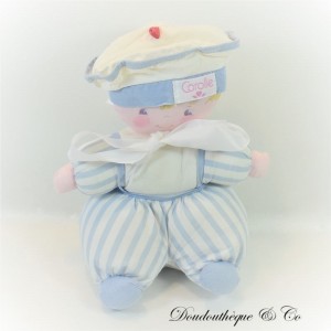 Plush Doll Boy COROLLA Sailor Pixie Blue White Striped 20 cm
