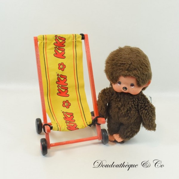 Furniture Deckchair Plush KIKI Monchichi sekiguchi Vintage 21 cm S
