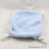 KALOO Flache Bärenfederdecke Himmelblau und Grau 25 cm