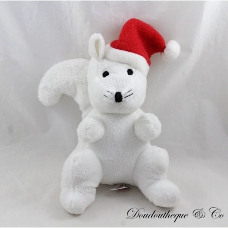 Plüsch-Eichhörnchen COURTEPAILLE Weihnachtsmütze Plüsch-Eichhörnchen COURTEPAILLE Weihnachtsmütze