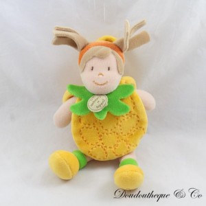 Kuscheltier Umhang Puppe KUSCHELTIER UND GESELLSCHAFT Elfe Ananas