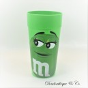 M&M's WARNER BROS Plastic Green Promotion Cup 2013