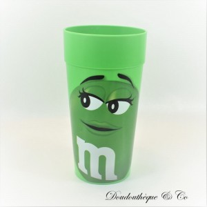 M&M's WARNER BROS Plastic Green Promotion Cup 2013