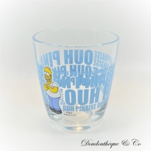 Homer The Simpsons Glass Ouh Pinaise Quick 2013 9 cm