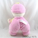 Cuddly toy FISHER PRICE Baby's 1st doll pink bell Mattel 27 cm