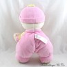 Cuddly toy FISHER PRICE Baby's 1st doll pink bell Mattel 27 cm