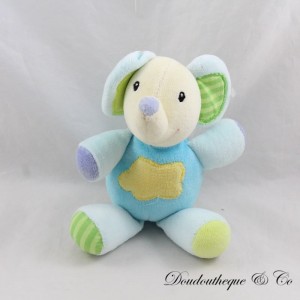 Peluche elefante BABYSUN blu