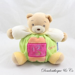 Cuddly Bear Ball KALOO 123 Green Pink