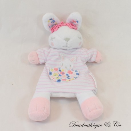 Hasenpuppe Kuscheltier SERGENT MAJOR Blumenstoff 25 cm Hasenpuppe Kuscheltier SERGENT MAJOR Blumenstoff 25 cm
