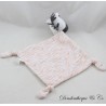 APOLLO rosa weiße flache Zebradecke