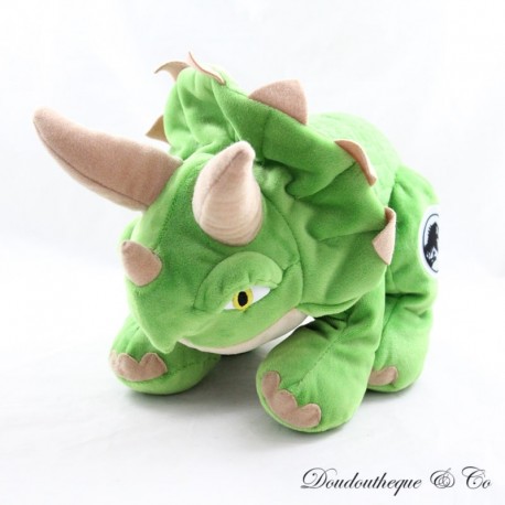 JURASSIC WORLD Universal Jurassic Park Verde Triceratops Peluche de Dinosaurio 25 cm