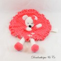 Maus Flache Decke KIMBALOO Rotes Kleid mit weißen Tupfen 30 cm