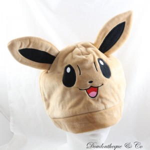 Bonnet Evoli POKEMON Nintendo taille adulte marron hiver