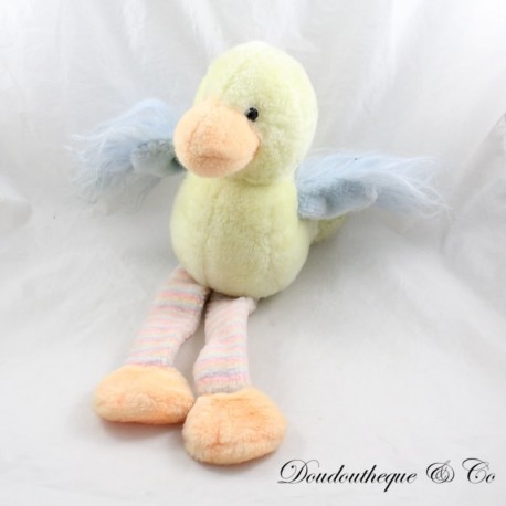 Vintage Ente Plüsch Gestreifte Beine Vintage Ente Plüsch Gestreifte Beine