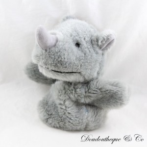 Vintage Graues Nashorn Puppendecke