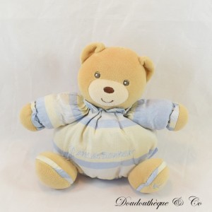 KALOO bola de oso azul beige peluche paracaídas lona 10 años de felicidad 17 cm