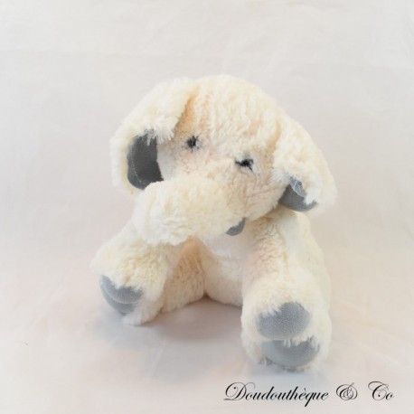 Elefant Plüsch LES PETITES MARIE cremeweiß Sitzend 22 cm Elefant Plüsch LES PETITES MARIE cremeweiß Sitzend 22 cm