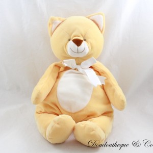 BENGY Cat Plüsch Gelb Weiß