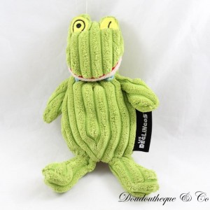 Frog plush toy LES DEGLINGOS Croakos