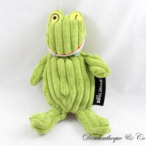 Peluche grenouille LES DEGLINGOS Croakos