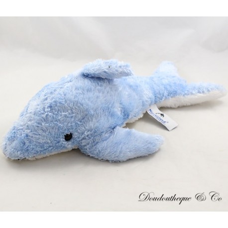 Delphin Plüsch MARINELAND blau weiß Delphin Plüsch MARINELAND blau weiß