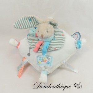 Conejo de peluche musical DOUDOU ET COMPAGNIE conejo feliz DC2988 16 cm