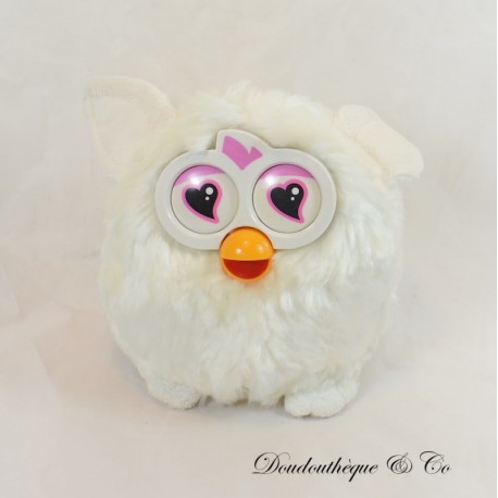 Furby Plüsch HASBRO QUIRON Weiß und Pink 2013 15 cm Furby Plüsch HASBRO QUIRON Weiß und Pink 2013 15 cm