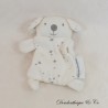 Mini Bär Kuscheltier VERTBAUDET Sterne weiß silber 12 cm