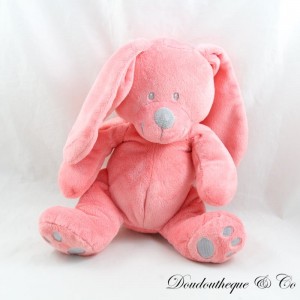 Rabbit plush toy SIMBA TOYS BENELUX pink footprints