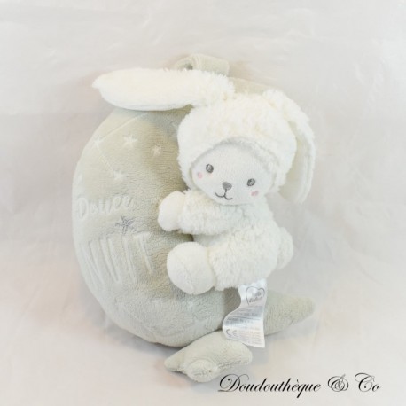 Musical Hase Plüsch KINDER WORDS Taupe Grau Stern und Mond 27 cm Musical Hase Plüsch KINDER WORDS Taupe Grau Stern und Mond 27 cm