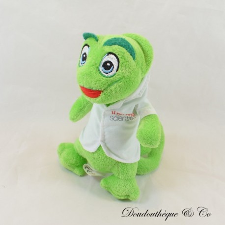 Peluche lézard Thermo Fisher Scientific vert et blanc 17cm Peluche lézard Thermo Fisher Scientific vert et blanc 17cm