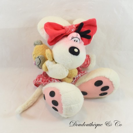 Maus Plüsch DIDDL Diddlina rotes Kleid und ihr Kuscheltier Pimboli 35 cm Maus Plüsch DIDDL Diddlina rotes Kleid und ihr Kuscheltier Pimboli 35 cm