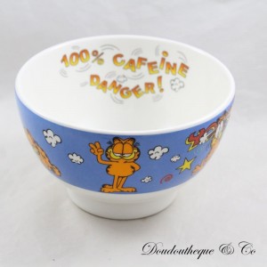 Garfield AVENUE OF THE STARS 100% Caffeine Danger Cat Bowl!