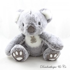 Peluche koala BEAR STORY grigio puntinato HO2969 25 cm