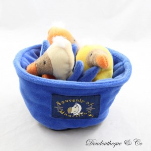 Dodo Vogelpuppe Plüsch SOUVENIR OF MAURITIUS Nestling Nest 20 cm