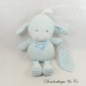 Esel oder Pferd Plüsch LUMINOU JEMINI weiß und blau glänzendes Schaf 27 cm