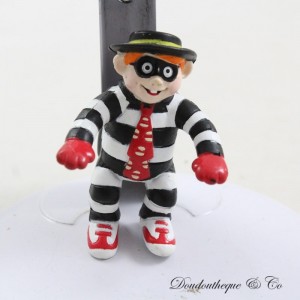 McDonald's weiß schwarz Werbung McDonald's PVC Figur Werbung McDonald's 1990