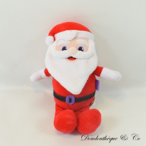 Weihnachtsmann Plüsch MILKA weißer Bart roter Anzug 24 cm