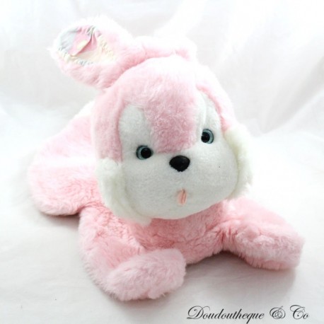Vintage rosa Teddybär Hase Pyjama Aufbewahrung Plüsch 42 cm Vintage rosa Teddybär Hase Pyjama Aufbewahrung Plüsch 42 cm