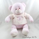 TOYS R US pink teddy bear t-shirt pink teddy bear 38 cm