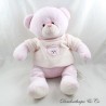 TOYS R US pink teddy bear t-shirt pink teddy bear 38 cm