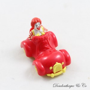 Ronald McDonald's Clown Rot Gelb Pvc Figur Werbeauto McDonald's 1992