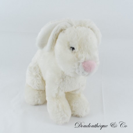 Kaninchen Plüsch GIPSY Langhaar beige weiß sitzend 26 cm Kaninchen Plüsch GIPSY Langhaar beige weiß sitzend 26 cm