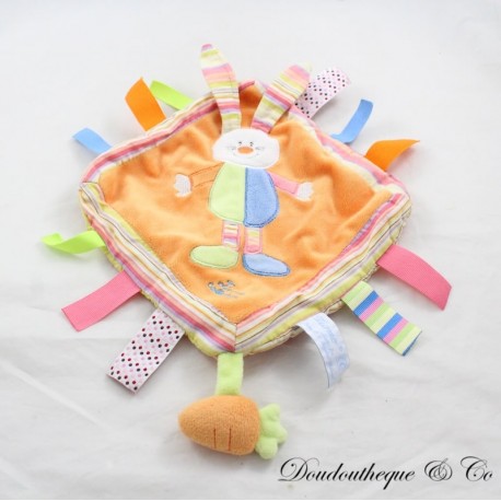 Rabbit Flat Blanket TIAMO Ti amo Collection Orange Rabbit Flat Blanket TIAMO Ti amo Collection Orange