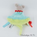 Bettdecke Schnuller Clip Esel oder Pferd BABY NAT' Super Schnuller grün und gelb 25 cm
