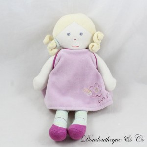 Weiche blonde Puppe CANDY SUGAR Rosa Kleid