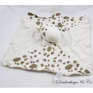 Giraffe flaches Kuscheltier NATURE ET DÉCOUVERTES beige braun