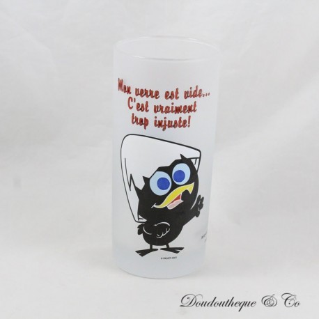 Verre haut Calimero AVENUE OF THE STARS Tropico Diffusion Mon verre est vide c'est vraiment trop injuste Verre haut Calimero AVENUE OF THE STARS Tropico Diffusion Mon verre est vide c'est vraiment trop injuste